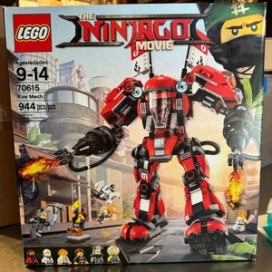 Lego Ninjago movie fire mech set Unopened